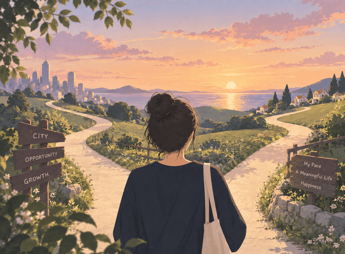 직업 진로 리딩 이미지